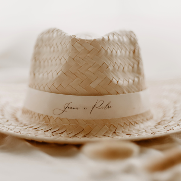 Lembrança de casamento chapéu